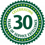 Maxiflex 30th birthday badge
