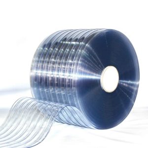 Standard Ribbed Clear PVC Bulk Rolls
