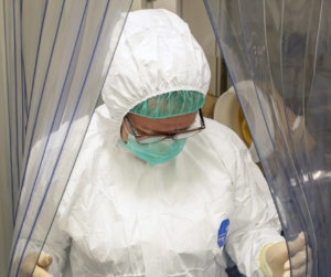 Strip curtains for hygiene areas